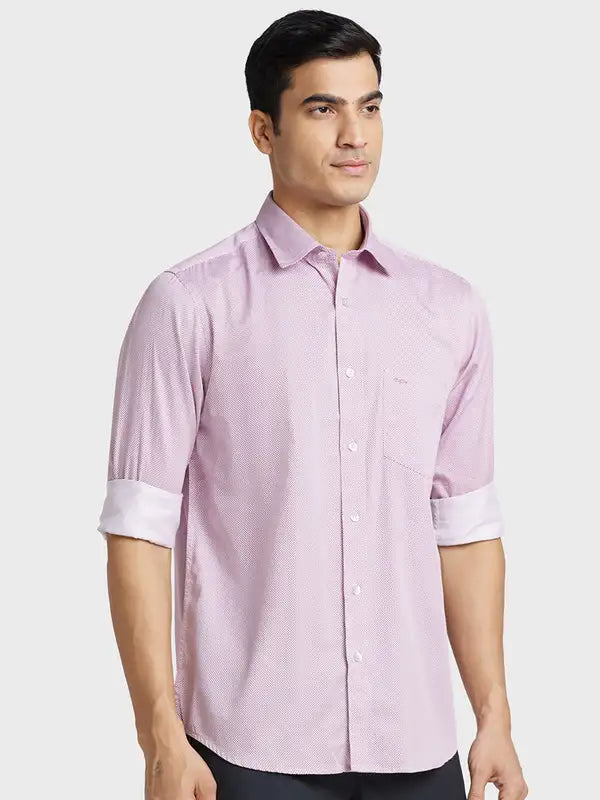 Men Tailored Fit Light Blue Shirt