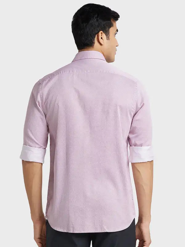 Men Tailored Fit Light Blue Shirt