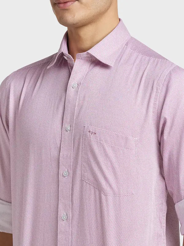 Men Tailored Fit Light Blue Shirt