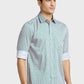 Men Tailored Fit Light Blue Shirt