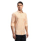Men Blue Regular Fit Checks Cotton Full Sleeves Shirts