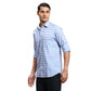 Men Red Regular Fit Checks Cotton Full Sleeves Shirts