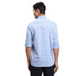 Men Red Regular Fit Checks Cotton Full Sleeves Shirts
