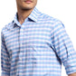 Men Red Regular Fit Checks Cotton Full Sleeves Shirts