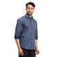 Men Red Regular Fit Print Cotton Full Sleeves Shirts