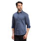 Men Red Regular Fit Print Cotton Full Sleeves Shirts
