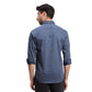 Men Red Regular Fit Print Cotton Full Sleeves Shirts
