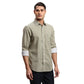 Men Blue Regular Fit Print Cotton Full Sleeves Shirts