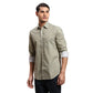 Men Blue Regular Fit Print Cotton Full Sleeves Shirts