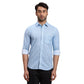 Men Red Regular Fit Print Cotton Full Sleeves Shirts