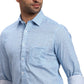 Men Red Regular Fit Print Cotton Full Sleeves Shirts