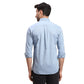 Men Red Regular Fit Warp Chambray Cotton Full Sleeves Shirts