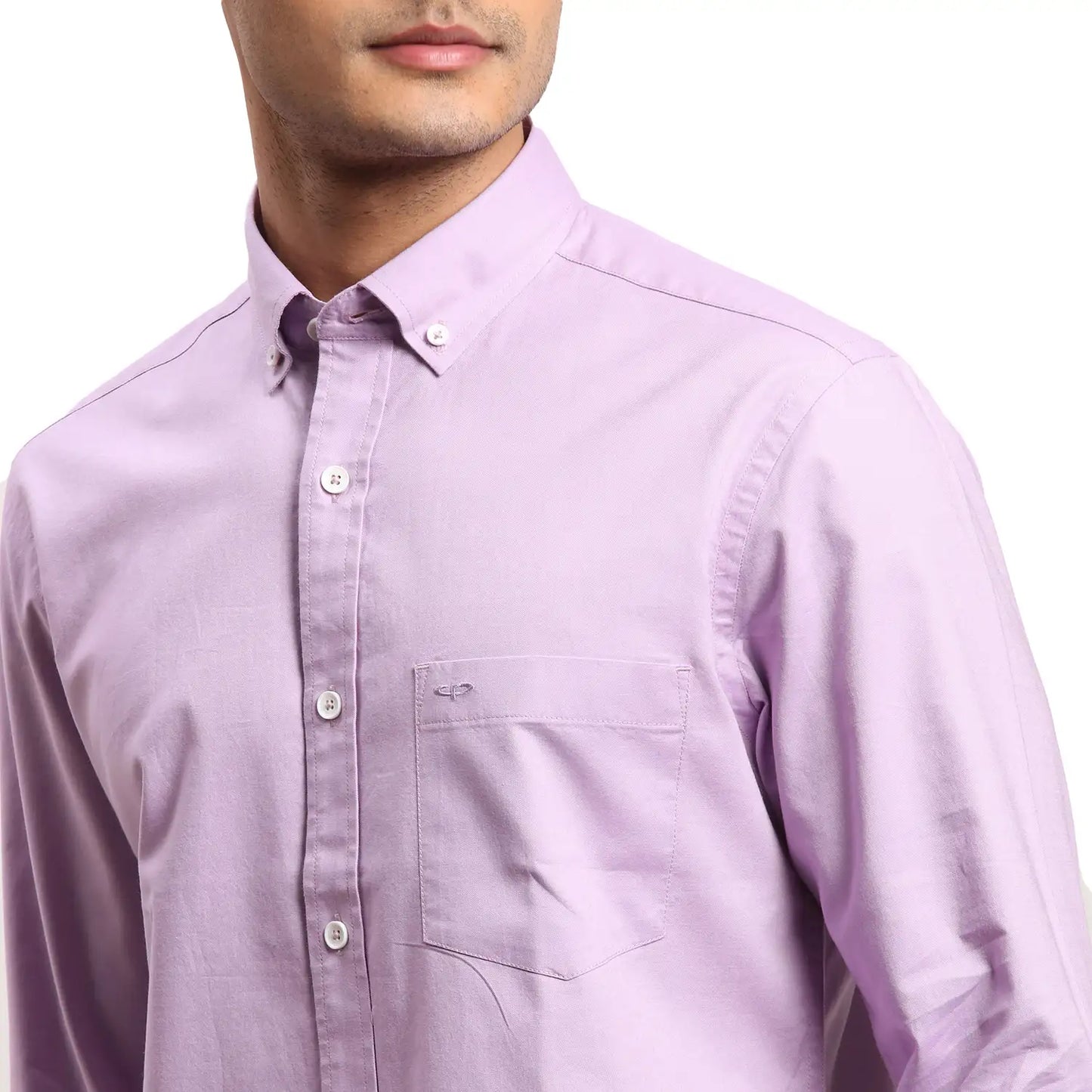 Men Blue Regular Fit Stripe Cotton Full Sleeves Shirts