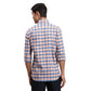 Men Green Regular Fit Checks Cotton Full Sleeves Shirts