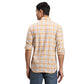 Men Green Regular Fit Checks Cotton Full Sleeves Shirts