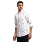 Men Blue Regular Fit Print Cotton Full Sleeves Shirts