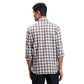 Men Brown Regular Fit Checks  Cotton Full Sleeve  Shirts