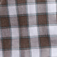 Men Brown Regular Fit Checks  Cotton Full Sleeve  Shirts