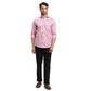 Men Blue Regular Fit Checks  Cotton Full Sleeve  Shirts