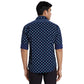 ColorPlus Men Blue Solid Regular Fit Cotton Full Sleeve Shirt