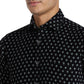 ColorPlus Men Blue Checks Tailored Fit Cotton Half Sleeve Shirt