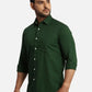 ColorPlus Regular Fit Solid Dark Brown Shirt