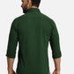 ColorPlus Regular Fit Solid Dark Brown Shirt