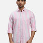 ColorPlus Regular Fit Printed Medium Green Shirt