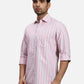 ColorPlus Regular Fit Printed Medium Green Shirt