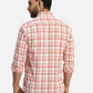 ColorPlus Regular Fit Checkered Medium Violet Shirt