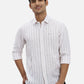 ColorPlus Regular Fit Checkered Medium Green Shirt