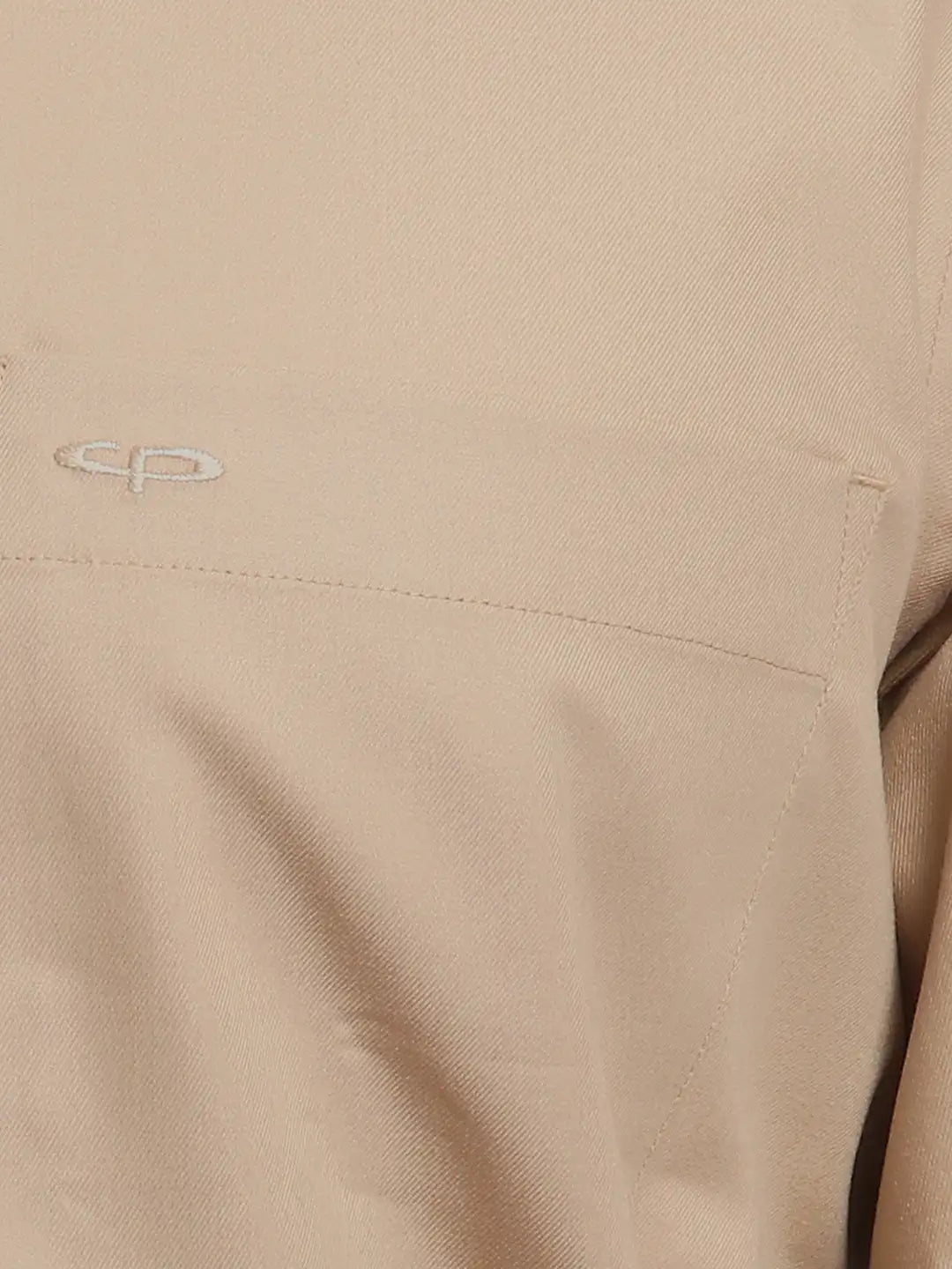 ColorPlus Regular Fit Solid Medium Green Shirt