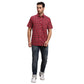 Men Tailored Fit Brown Shirt