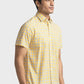 Men Tailored Fit Blue Shirt