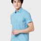 Men Tailored Fit Yellow Shirt