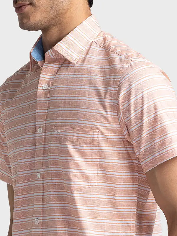 Men Tailored Fit Blue Shirt