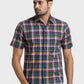 Men Tailored Fit Red Shirt
