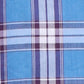 Colorplus Men Red Checks Tailored Fit Cotton Blend Half Sleeve Shirts