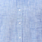 Men Navy Tailored Fit Solid Cotton Half Sleeve Shirts