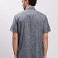 Men White Tailored Fit Solid Cotton Half Sleeve Shirts