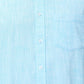 Men Blue Tailored Fit Solid Cotton Half Sleeve Shirts