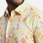 ColorPlus Regular Fit Printed Black Shirt