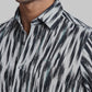 ColorPlus Regular Fit Checkered Black Shirt