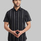 ColorPlus Regular Fit Striped White Shirt