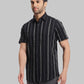 ColorPlus Regular Fit Striped White Shirt