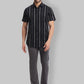 ColorPlus Regular Fit Striped White Shirt