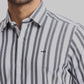 ColorPlus Regular Fit Checkered Medium Orange Shirt
