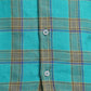 ColorPlus Regular Fit Checkered Medium Orange Shirt