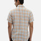 ColorPlus Regular Fit Checkered Dark Green Shirt