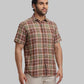 ColorPlus Regular Fit Striped White Shirt